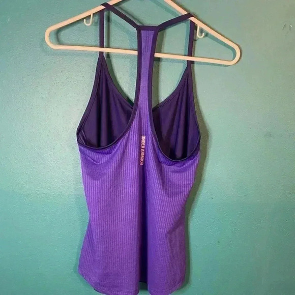 Under Armour Purple Racerback Tank - Picture 5 of 6